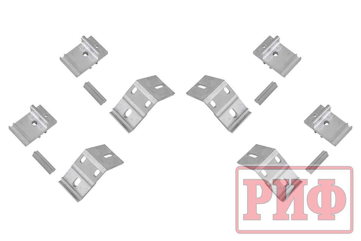 Крышка кузова РИФ для Mitsubishi L200 2024+, роллета раздвижная, алюминиевая, черная 1550x1533 мм