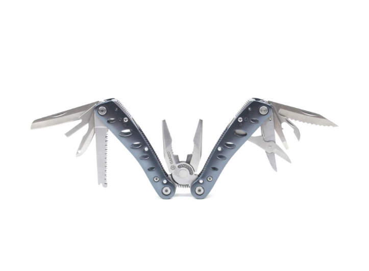 Мультитул GANZO, 102x50х20 мм, 22 предмета, цв.серый