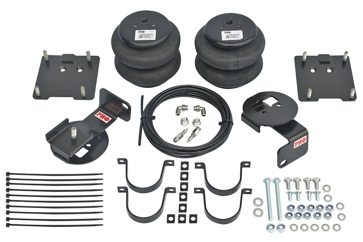 Пневмоподвеска РИФ для УАЗ Патриот/Пикап/Хантер на задний мост для лифтованной подвески 50 мм
