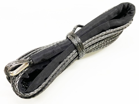 Трос синтетический с коушем 4.8мм х 15м