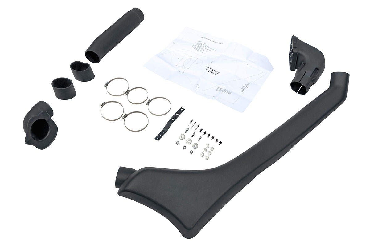 Шноркель для Nissan Patrol Y61 04/2000-12/2002 TD42, ZD30DDTI (SNY61B)