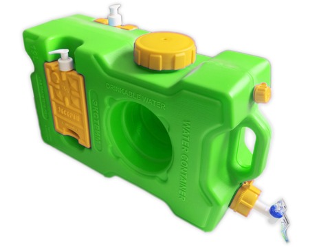 Контейнер для воды 19 л зеленый