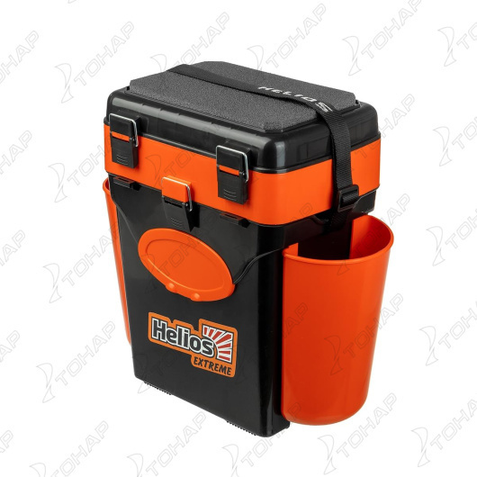 Ящик рыболовный зимний HELIOS FishBox (10л) оранжевый