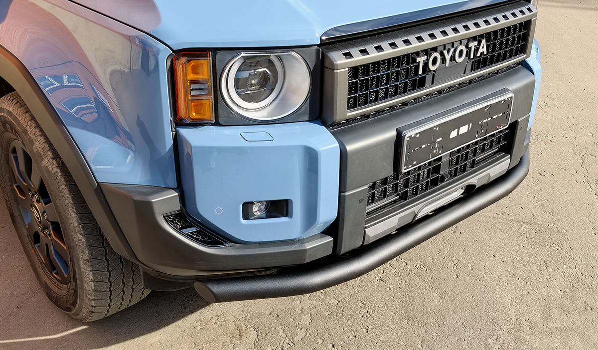Бампер РИФ силовой передний Toyota Land Cruiser Prado 250 c защитой радиатора (устанавливается только с площадкой RIF250-30000)