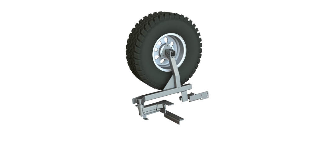 Калитка в штатный бампер Nissan Patrol Y61 1997-2004 г.в.