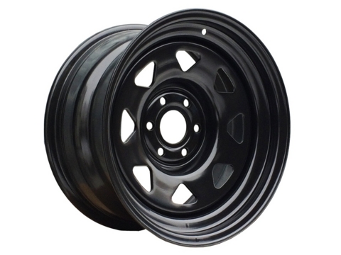 Диск усиленный Nissan Navara D40 2.5TD стальной черный 6x114,3 8xR16 d66 ET-0