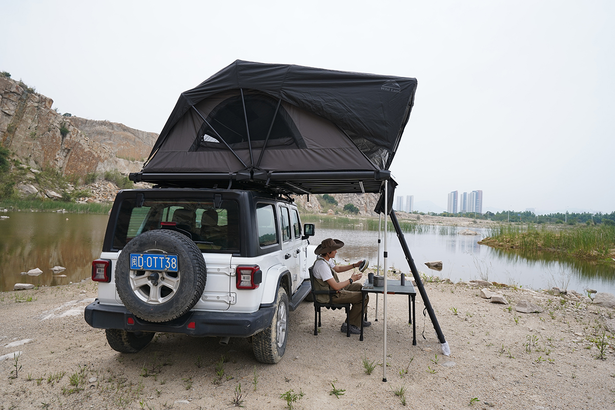 Палатка на крышу автомобиля Wild Land Wild Cruiser 160 Pro ECO