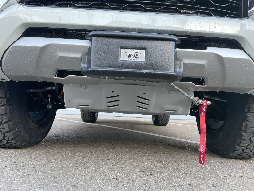 Защита радиатора ММС L200 4WD (2015- ) лого AL 6 мм