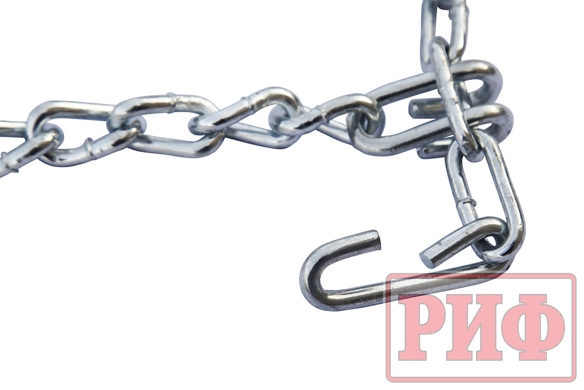 Цепи противоскольжения РИФ 4х4 "лесенка" 25 мм, 285/75R18, 295/65/R18, 33x12.5R20 (к-т 2 шт.)