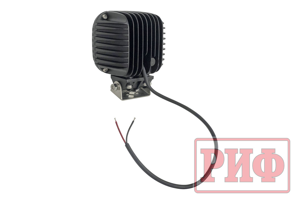 Светодиодная фара дальнего света РИФ 125 мм 40W LED