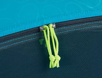 Палатка Naturehike P-Series 4-местная, алюминиевый каркас, голубая