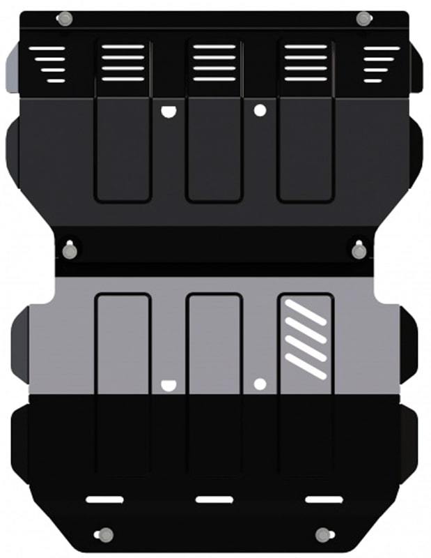 Защита картера и радиатора MITSUBISHI L200 (Triton) , 2.4 TD, 2015 -