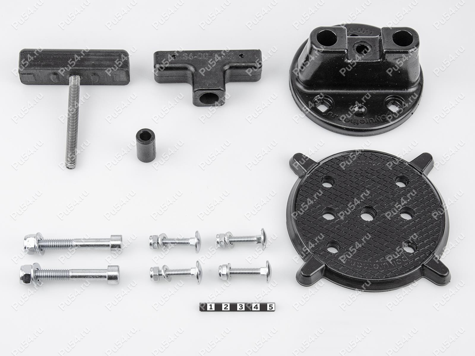 Крепление для канистры Экстрим Т-зажим с подложкой