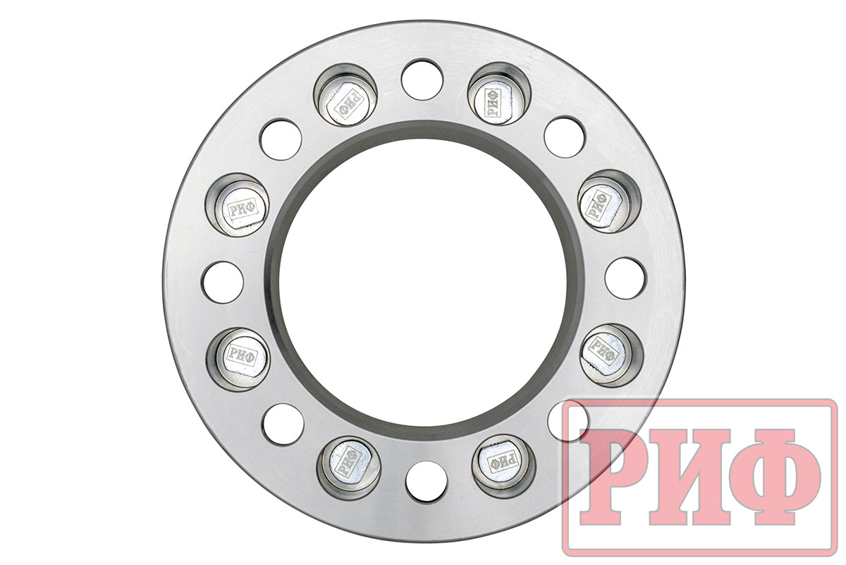 Проставки колесные РИФ 8x165,1, ЦО 126 мм, толщина 50 мм (2 шт.)