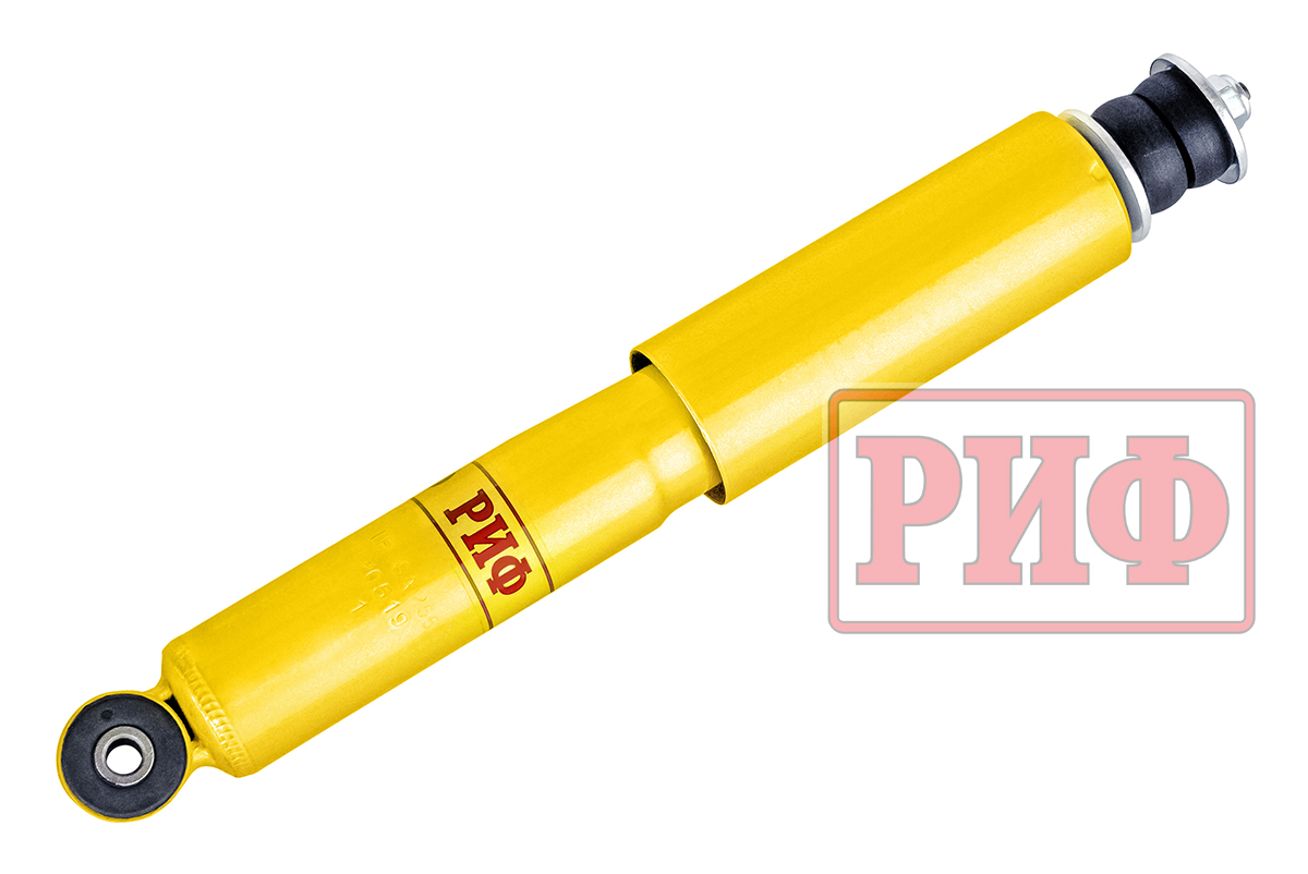 Амортизатор РИФ усиленный передний масляный Нива 21214М штатный, 21213/4 штатный и лифт 50 мм