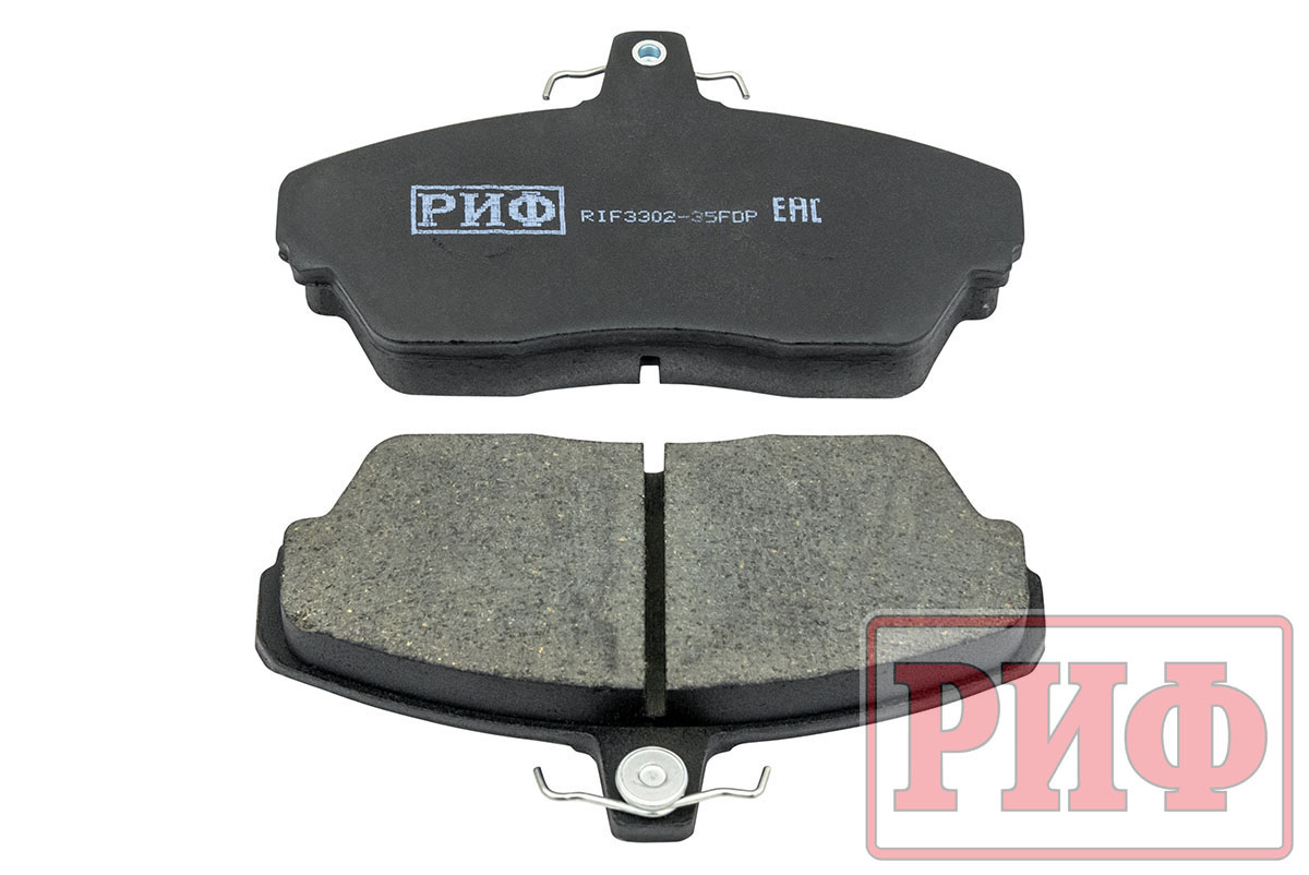 Колодки тормозные передние РИФ для ГАЗ Соболь (3302-3501090)