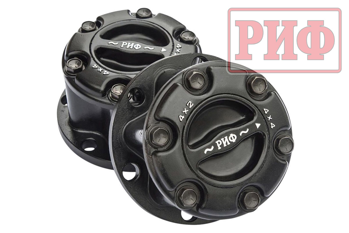 Колесные хабы РИФ для Nissan Navara D22/Terrano WD21 усиленные (2 шт.)