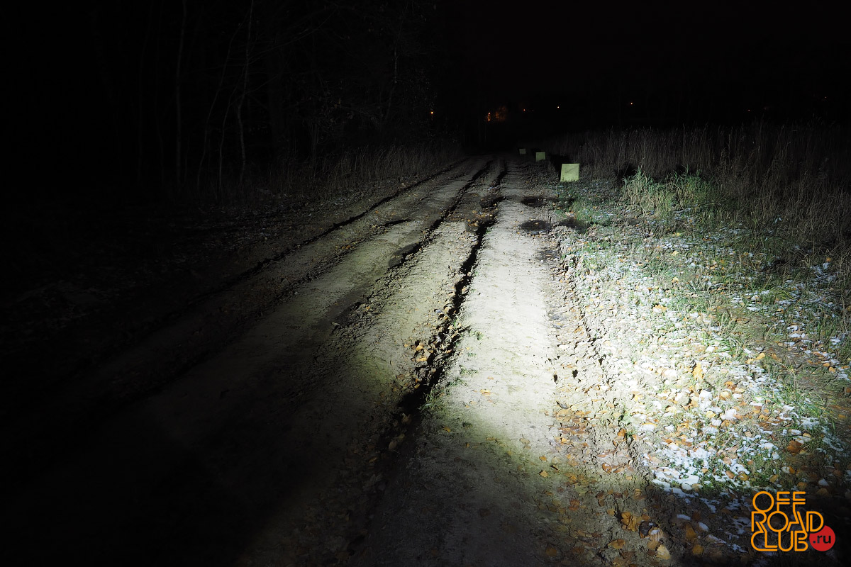 Светодиодная фара водительского света РИФ 142х71х60 мм 24W LED