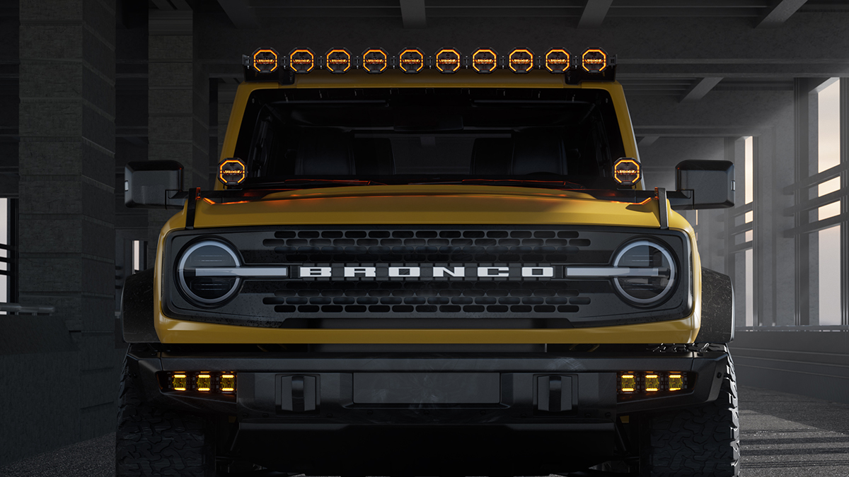 Светодиодные фары комбинированного света AURORA 1318 мм 400W (2 шт.)