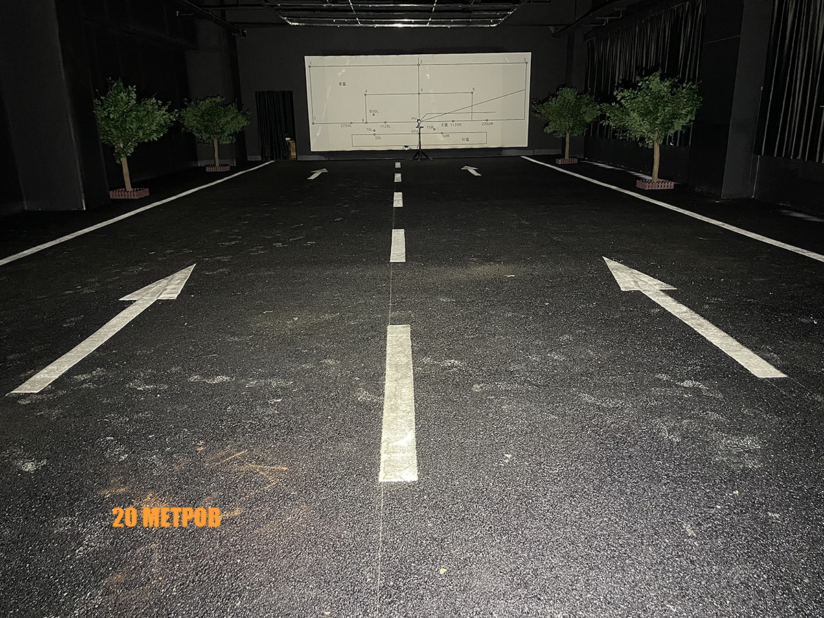 Светодиодная фара рабочего света РИФ 112x112x50 мм 90W LED