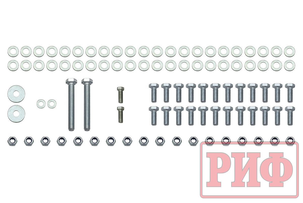 Бампер РИФ силовой передний/защита штатного бампера Mitsubishi Pajero Sport 2021+