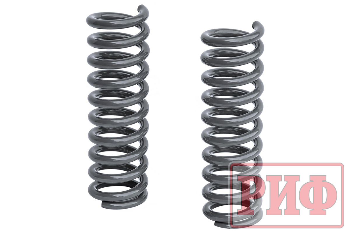 Пружины РИФ передние Nissan Navara D40/Pathfinder R51 +50 кг лифт 2