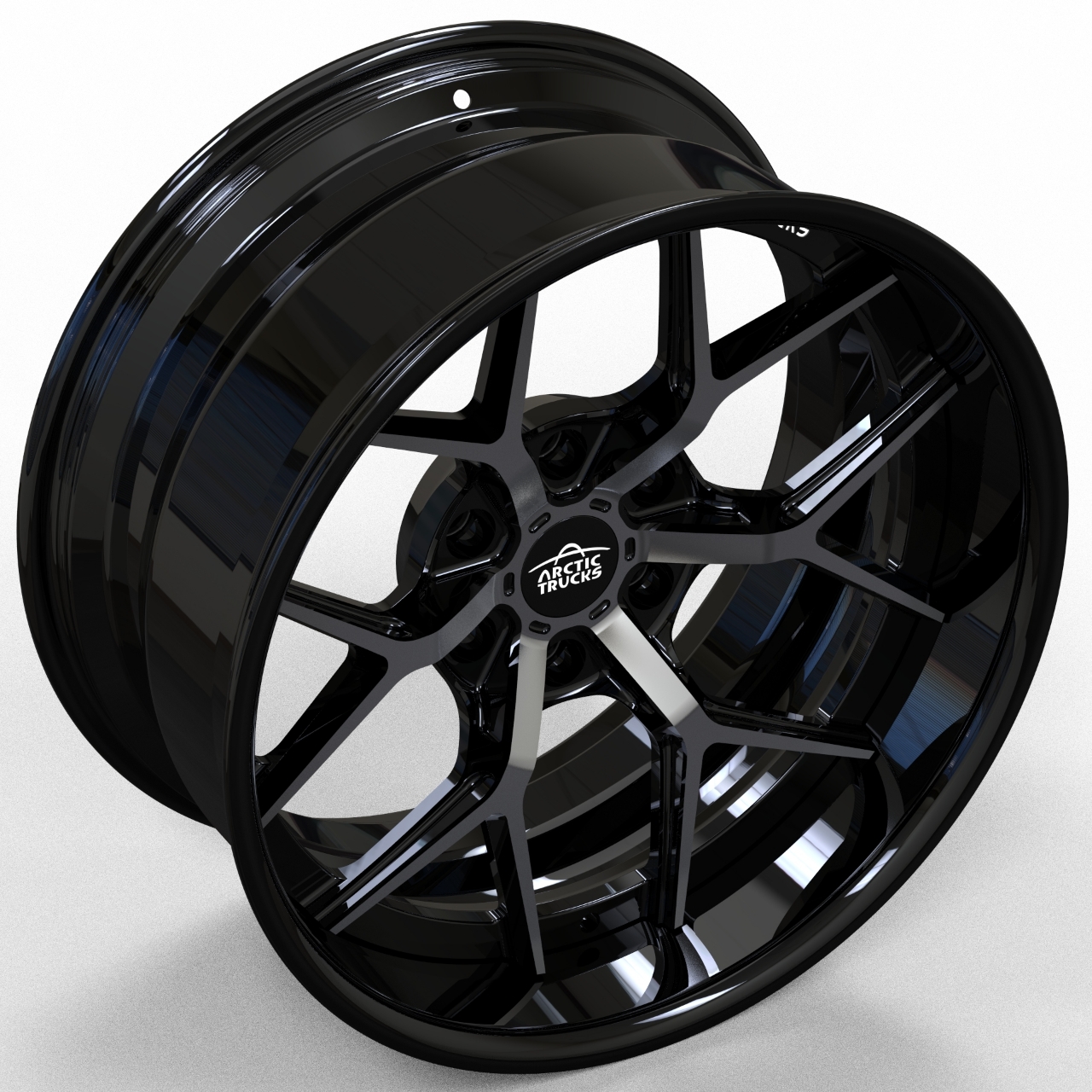 Кованые диски  SK021 R20 J10 ET-25 5*120 DIA 72.6 черные с полировкой