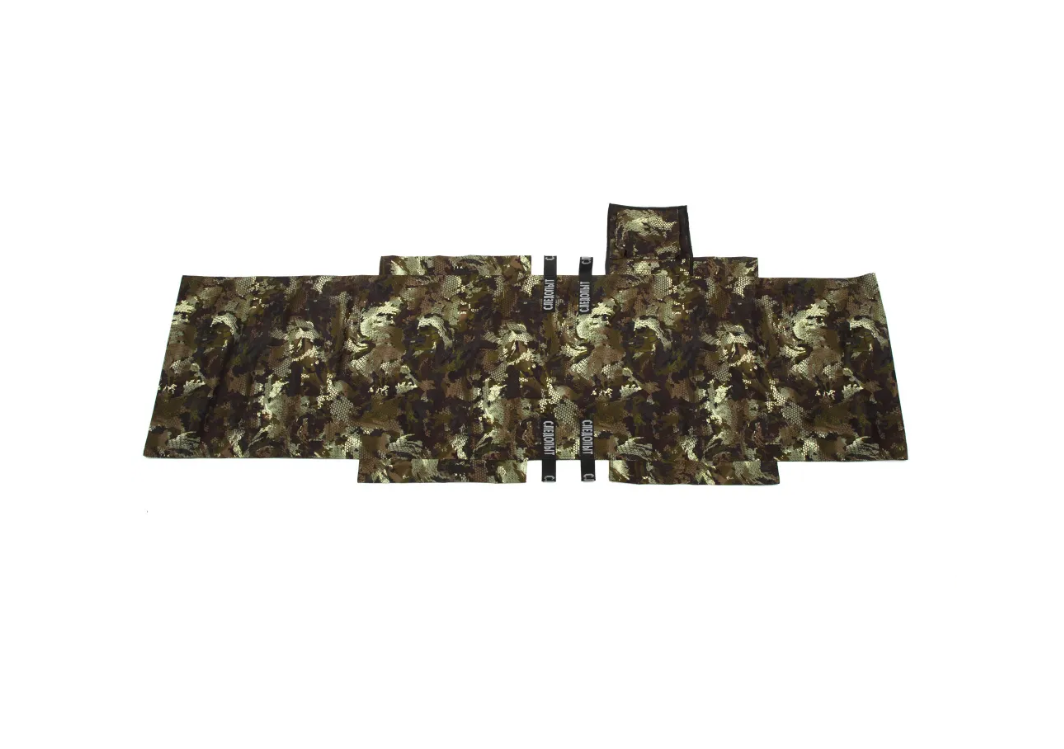 Раскладушка туристическая в чехле "Т.И.Ш.Ь 2", 1700х700х230 мм, макс. нагрузка 150 кг, КМФ