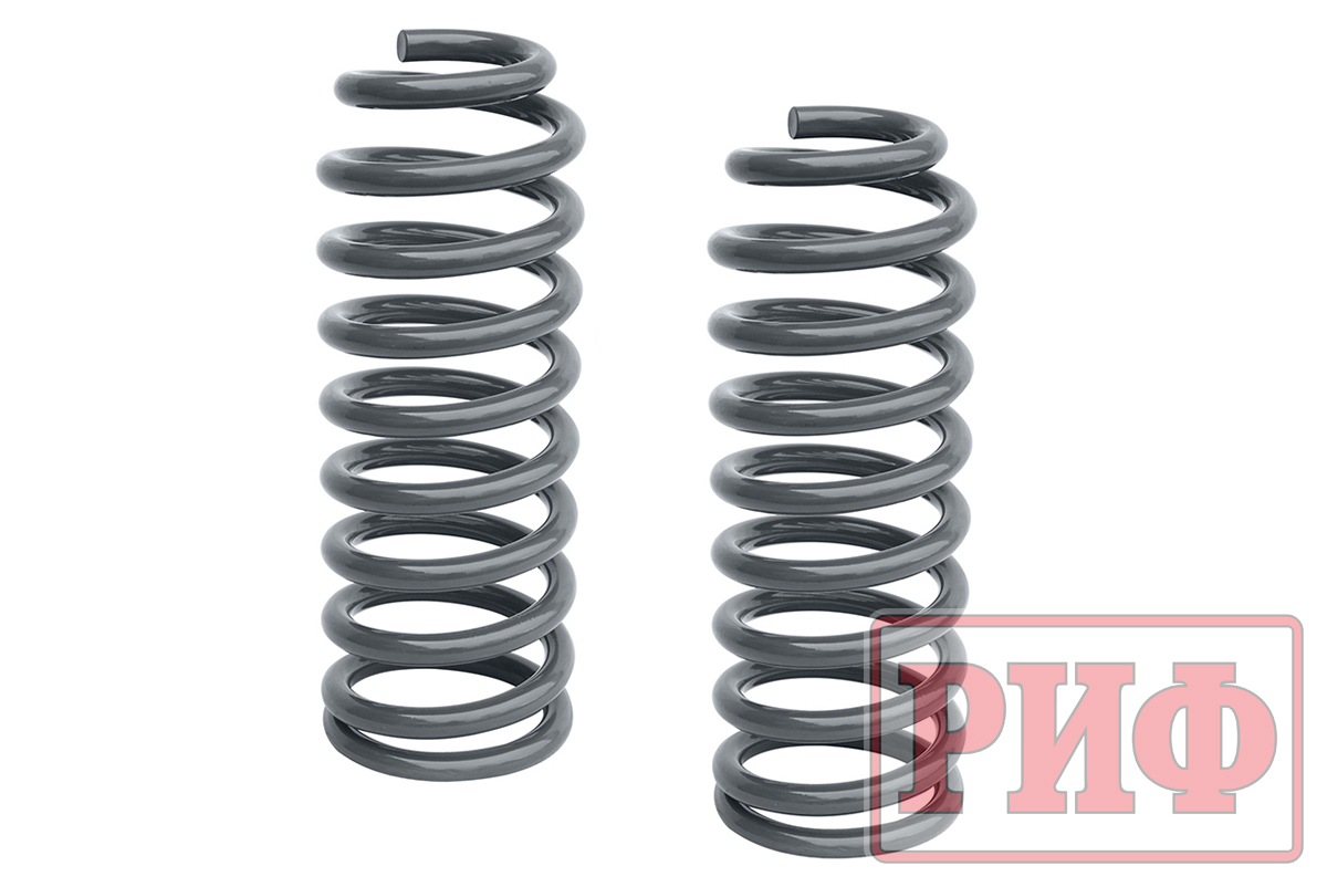 Пружины РИФ задние Toyota Land Cruiser 70-72 +400 кг лифт 50 мм, 73-78 1990-1999 +300 кг лифт 50 мм