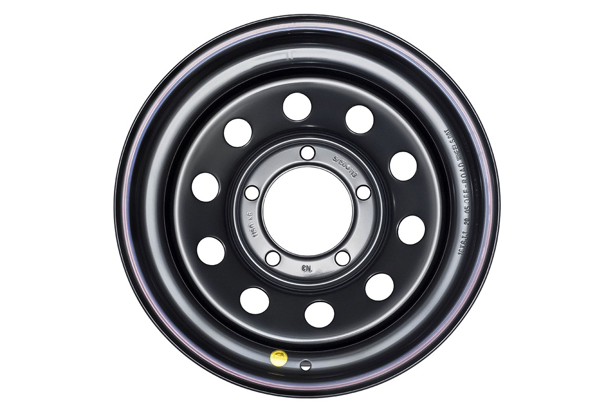 Диск усиленный Toyota Land Cruiser 100/105 стальной черный 5x150 8xR16 d113 ET-3