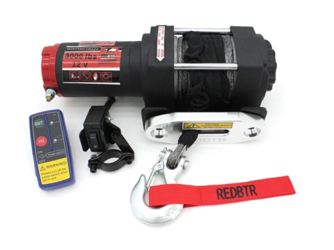 Лебёдка электрическая redBTR серия QUATTRO CRAZY 3,0s (12v)