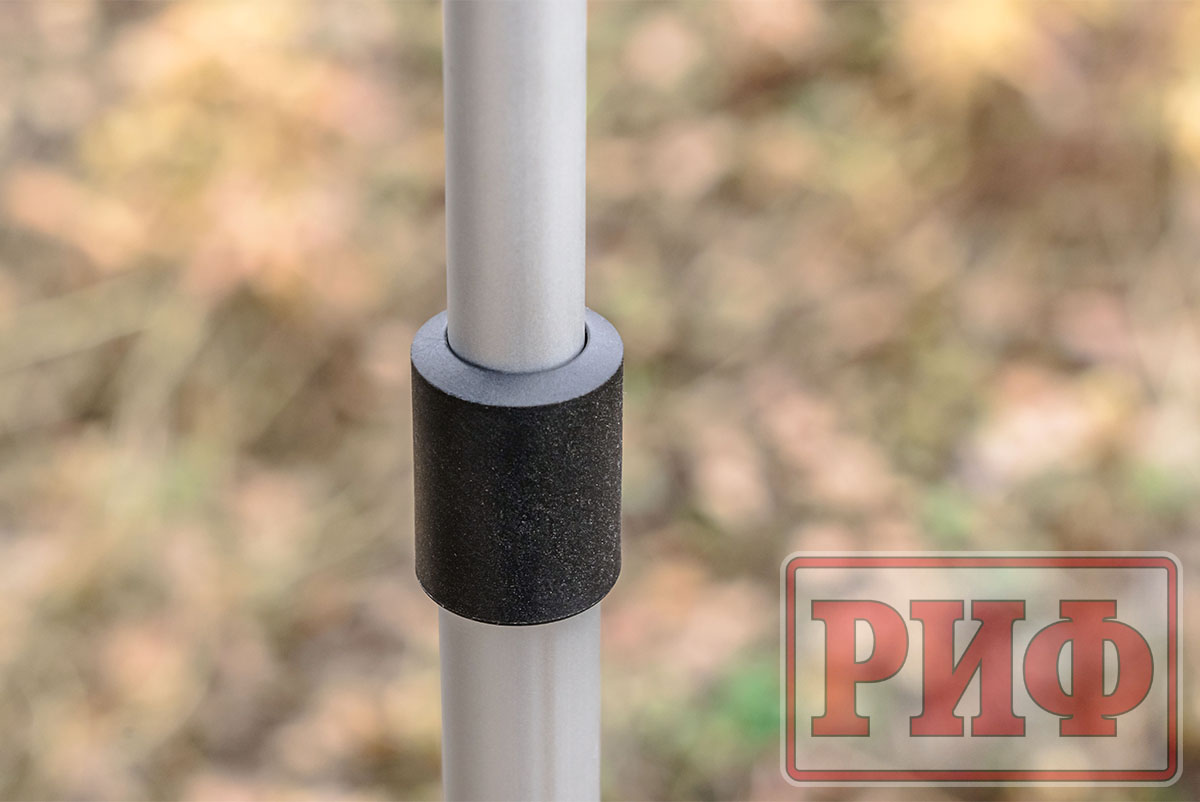 Маркиза автомобильная РИФ 2,13х2,5 м полуавтомат (винил) темно-серая