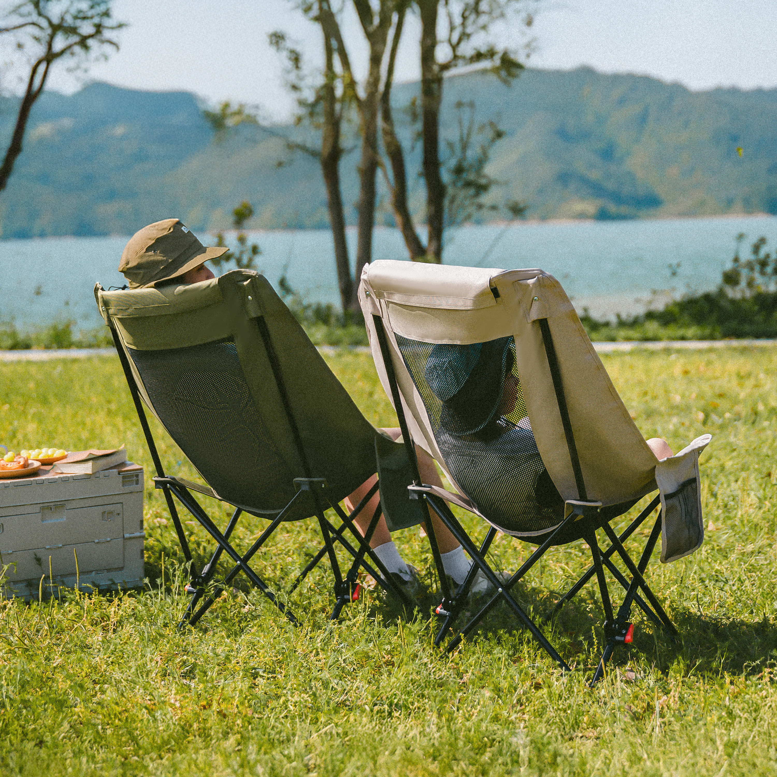 Кресло туристическое Naturehike Sea star 002, 71х66,5х95 см, складное, до 100 кг. зеленое