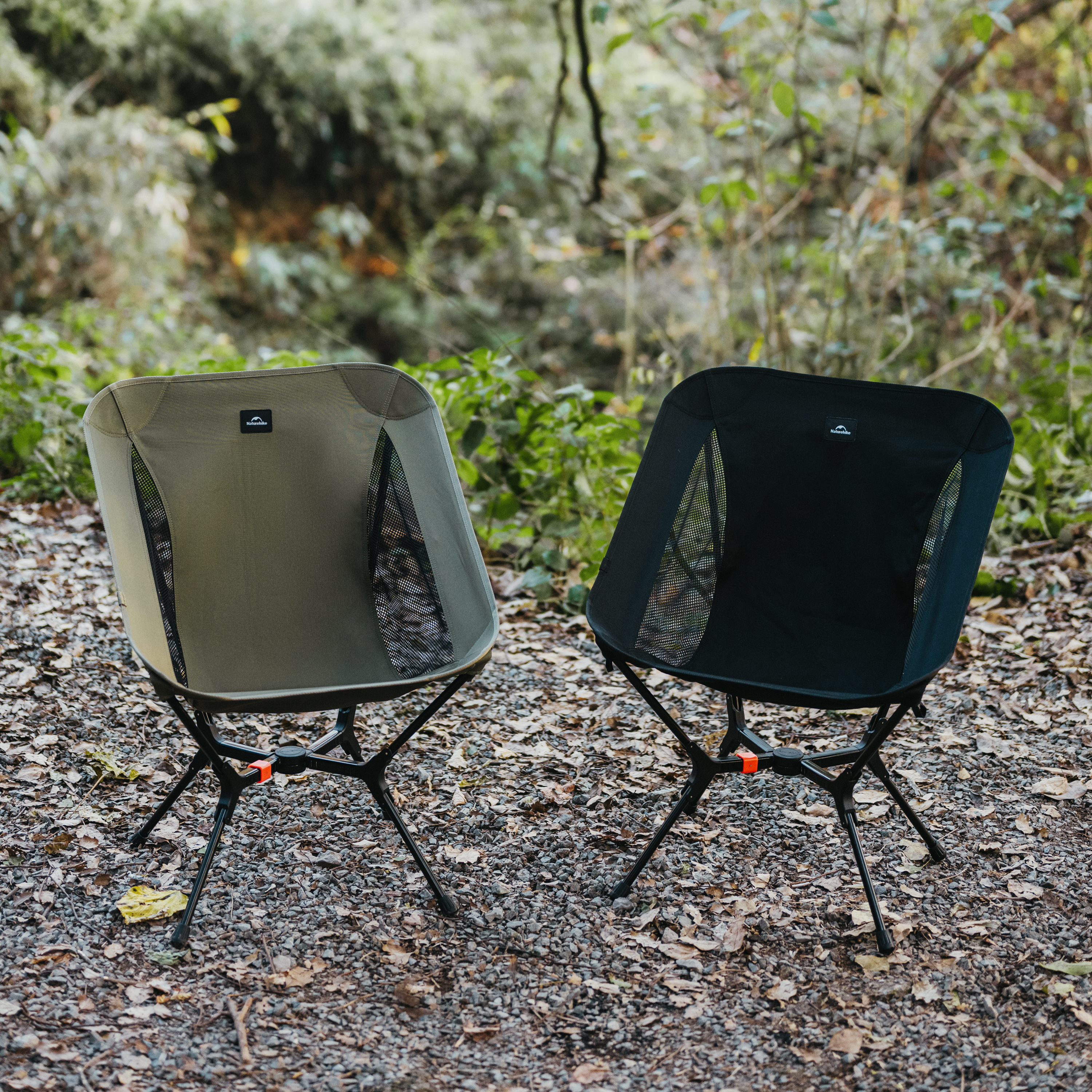 Кресло туристическое Naturehike Yamami YL01 складное, 55х54х73,5 см, до 180 кг, серое