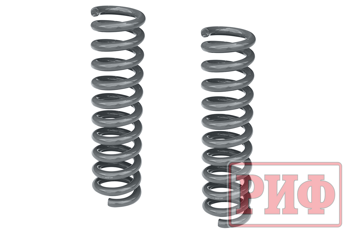 Пружины РИФ задние усиленные SsangYong Rexton 2 XVT (независимая подвеска) лифт 30 мм + 75 кг