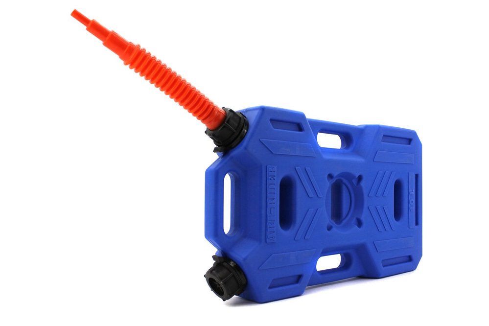 Канистра экспедиционная ART-RIDER 10 л. две горловины (Синяя)