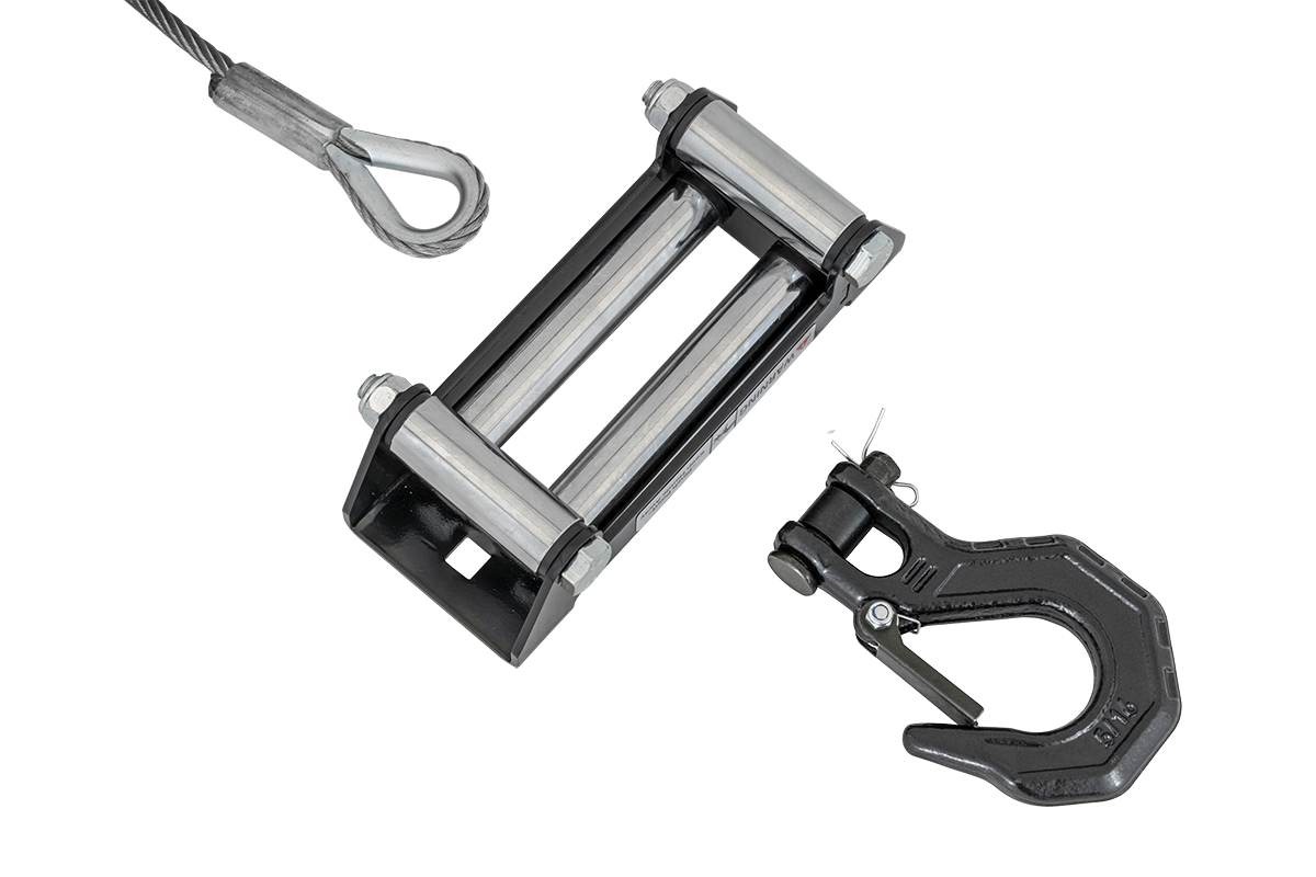 Лебёдка автомобильная электрическая 12V Runva EWV6000S 2722 кг (стальной трос)