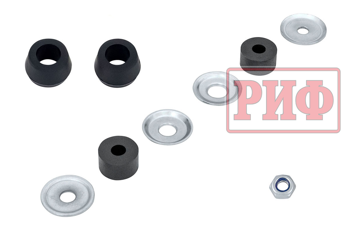 Амортизатор РИФ задний, масляный Toyota Land Cruiser 80/105 лифт 2