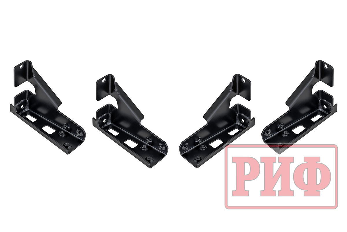 Пороги РИФ силовые Toyota Land Cruiser Prado 120