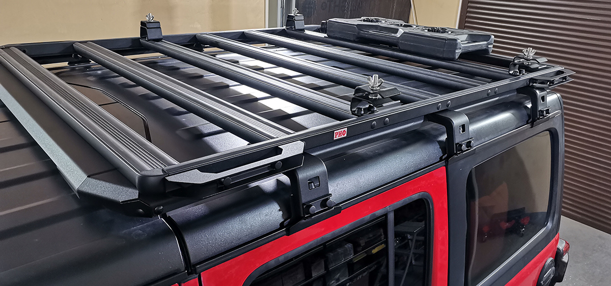 Ручки к алюминиевому багажнику (платформе) РИФ (к-т 2 шт.)