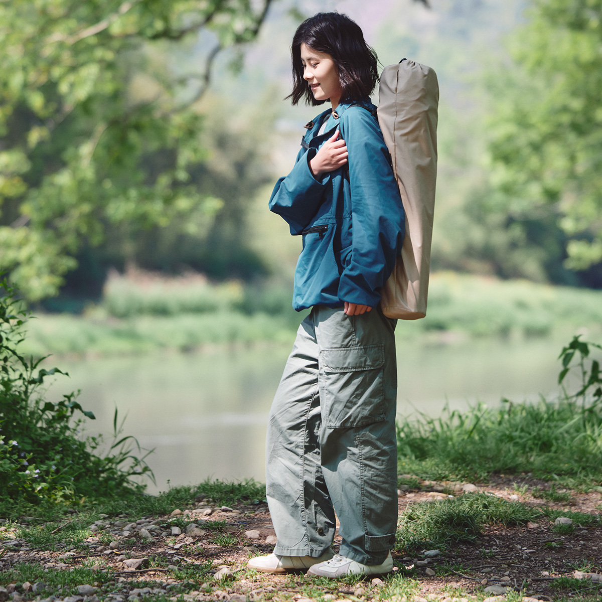 Кресло туристическое Naturehike Stellaluna T01 складное, 45х45х66 см, до 110 кг, бежевое