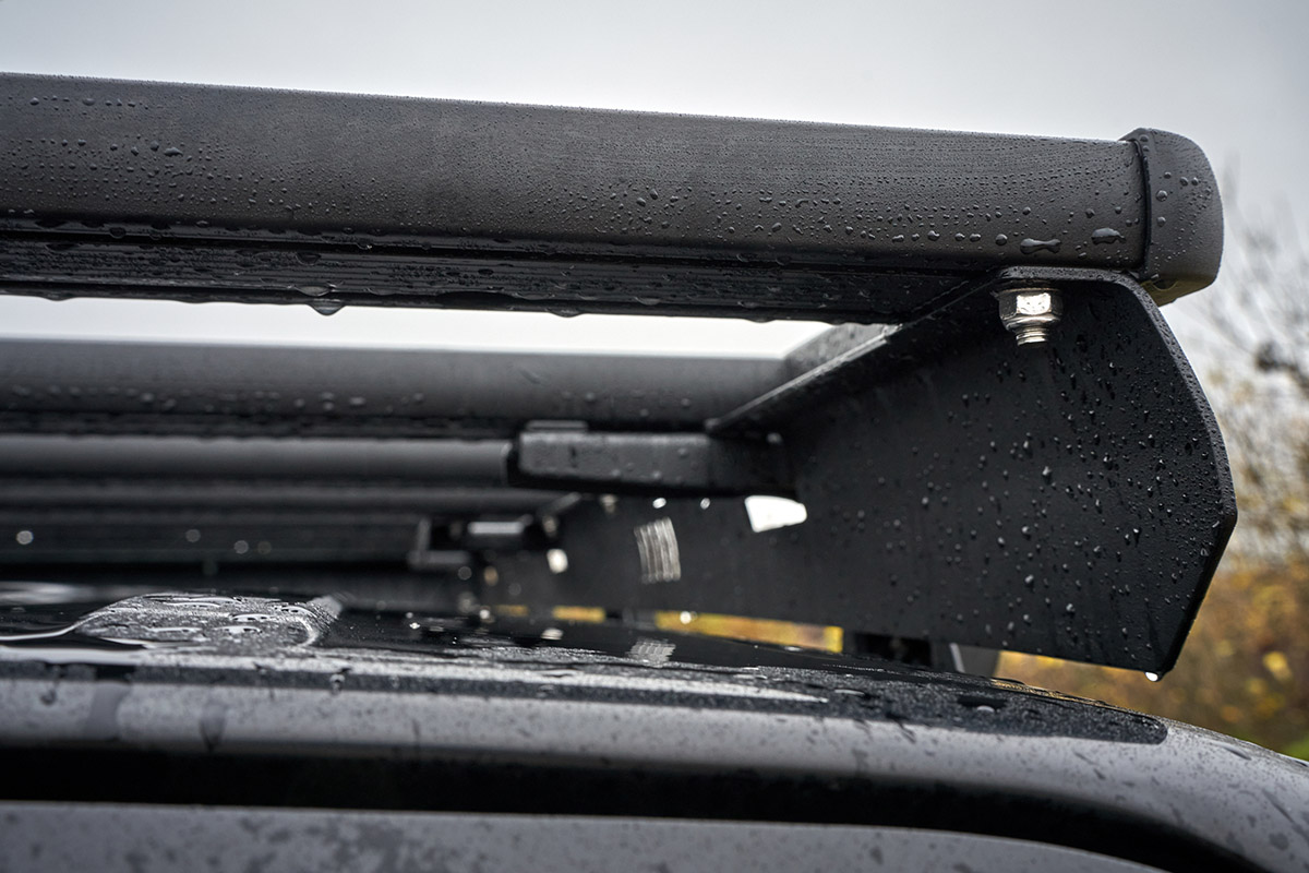 Багажник экспедиционный (платформа) алюминиевый РИФ 1250x2080 мм для Nissan Patrol Y61 2004+ (с крепежом)