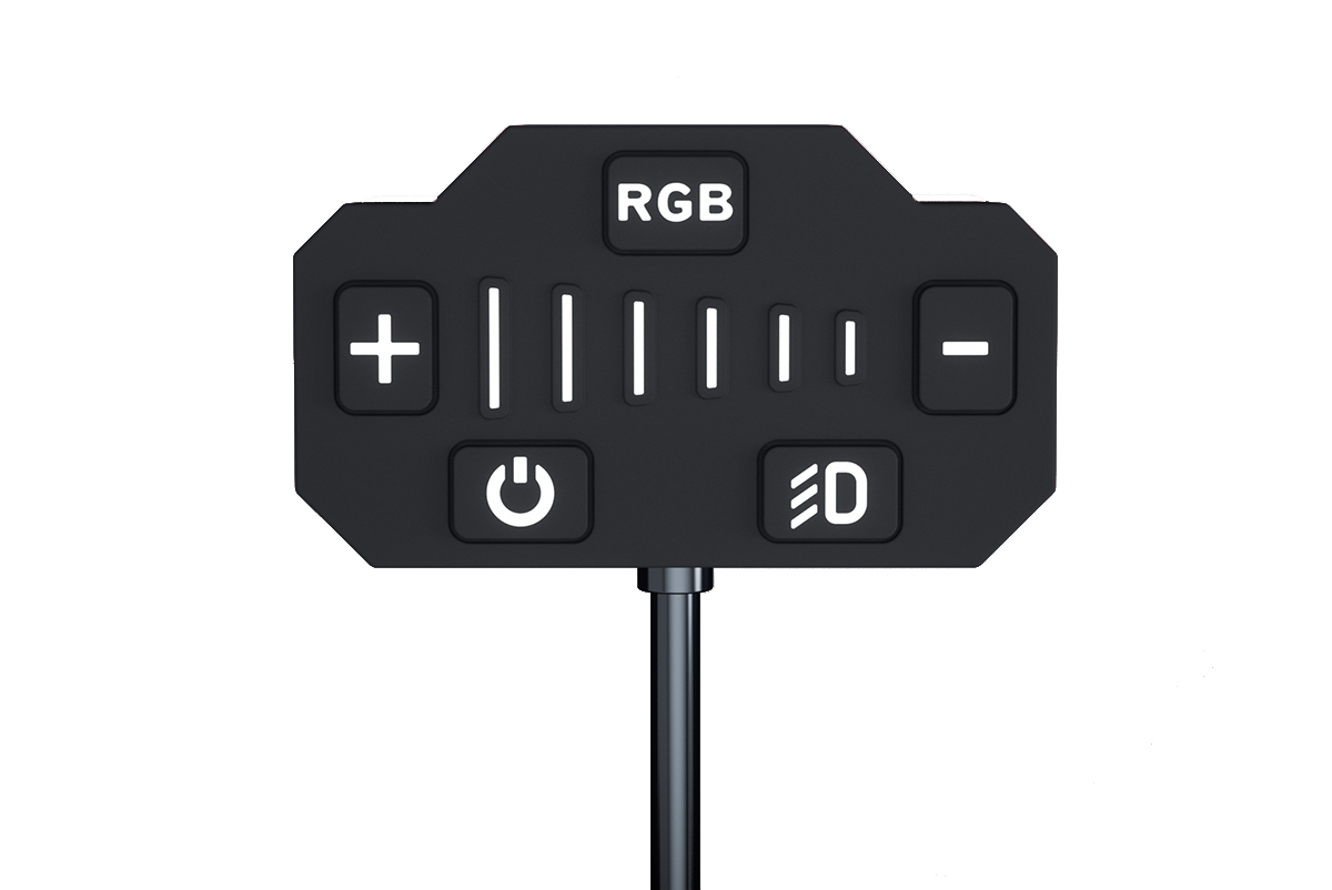 Светодиодная фара комбинированного света AURORA 1016 мм 496W LED с RGB подсветкой