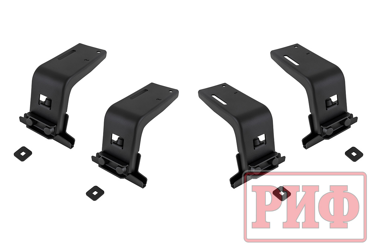 Багажник экспедиционный (платформа) алюминиевый РИФ 1250х1690 мм для Suzuki Jimny 2018+ (с крепежом)