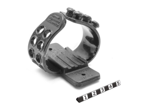 Крепеж фиксационный (малый) 25 - 37 мм. (черный)