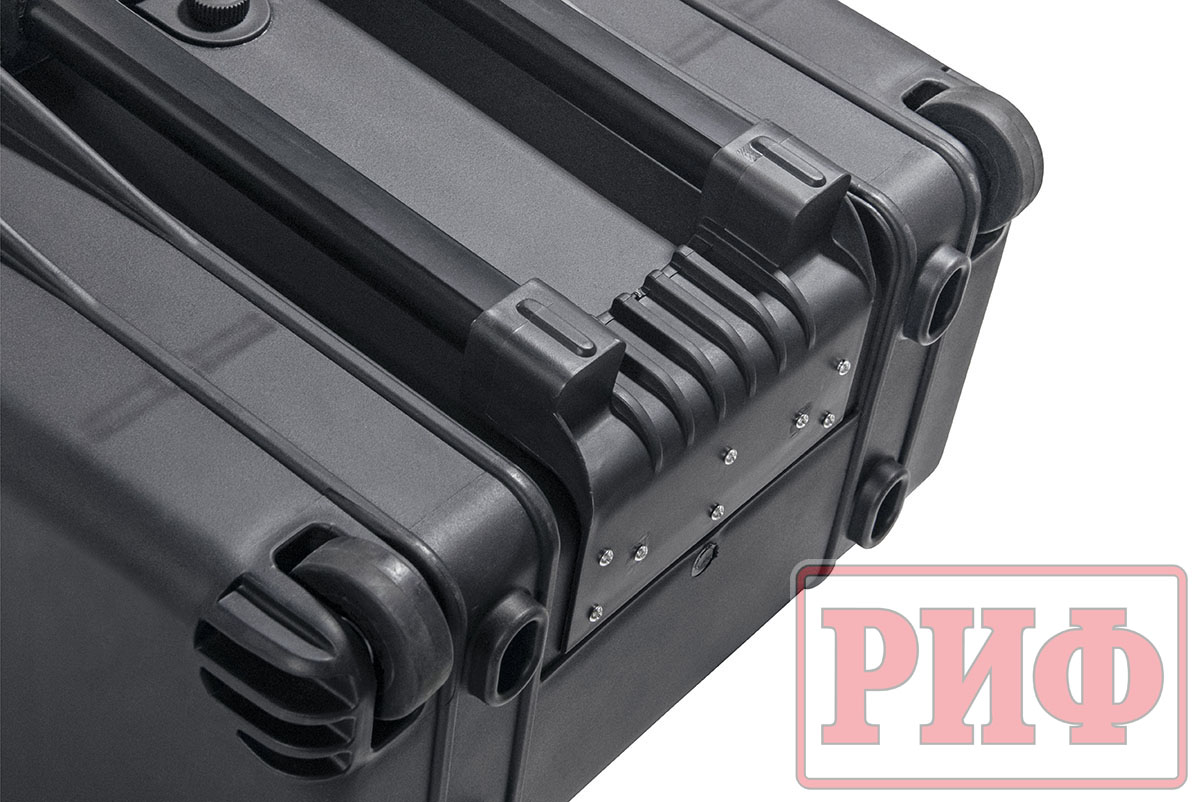 Кейс защитный ударопрочный РИФ 500х305х457 мм на колесах с телескопической ручкой IP55