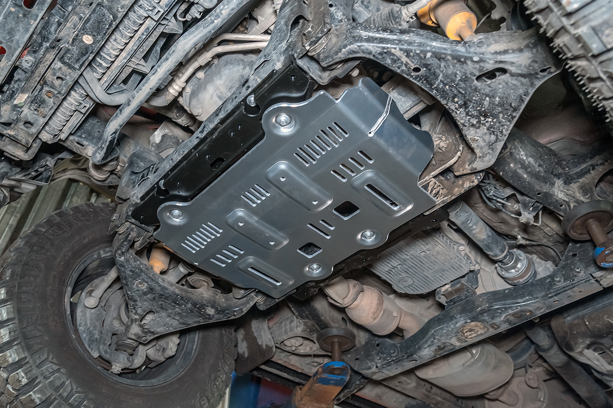 Защита Falcon радиатора, картера, РК, КПП для TANK 300 City Edition, алюминиевая, 8 мм