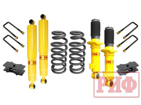 Лифт-комплект РИФ лайт Mitsubishi L200 2015+, Fiat Fullback 2016+ лифт 40 мм