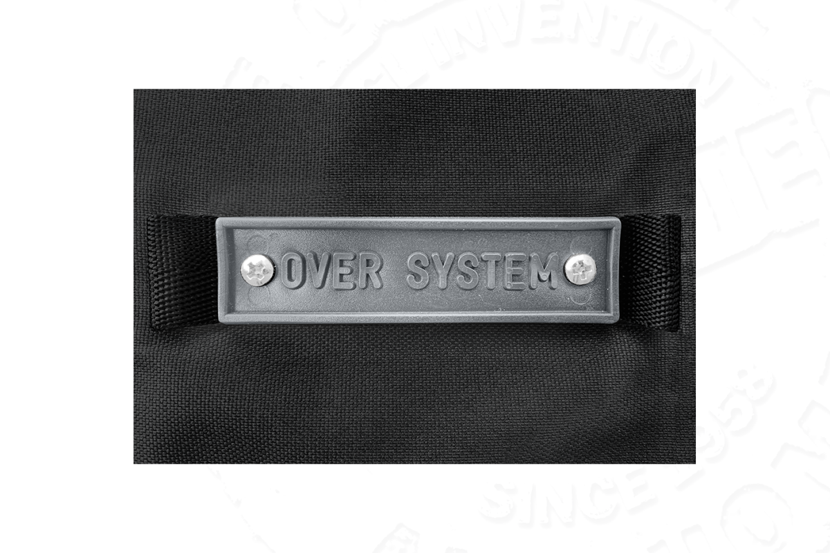 Палатка на крышу автомобиля AUTOHOME OVERLAND LARGE, тент карбон, лестница 220 мм