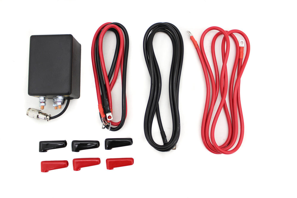 Лебедка для квадроцикла 12В 3500 lbs (1587 кг) TROPHY (трос синтетика)